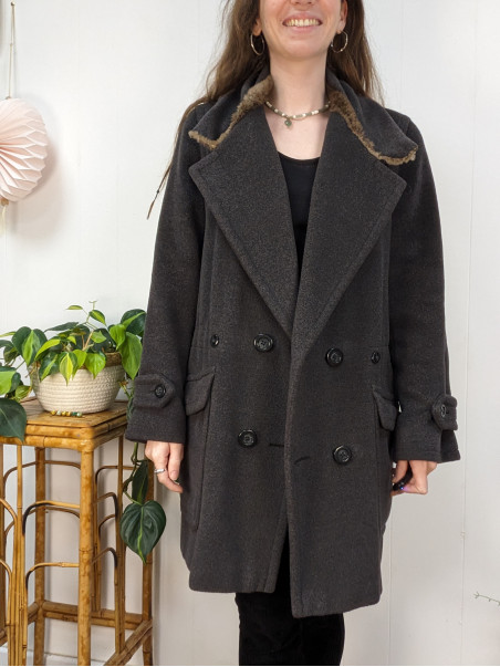 Manteau Max Mara Laine et cachemire T38 friperie second life Manteau Max Mara Laine et cachemire T38 friperie second life
