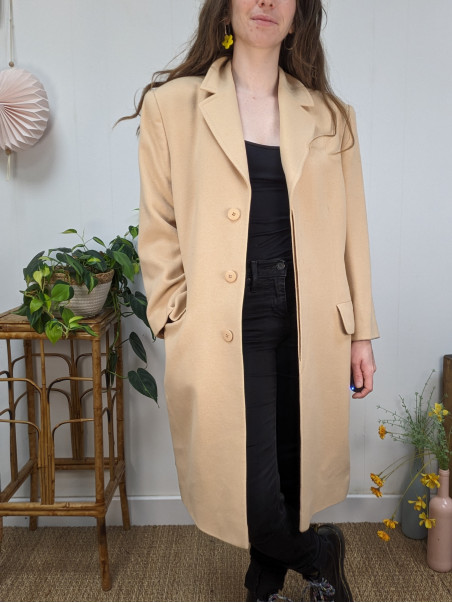 manteau en laine angora Laurèl T.40 manteau en laine angora Laurèl T.40